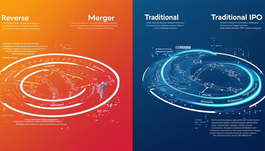 comparing ipos and mergers